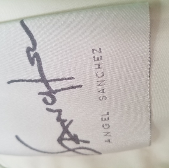 Beautiful VInt.Angel Sanchez Strapless Lace  Dress - Picture 3 of 5